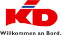Logo Köln-Düsseldorfer Rheinschiffahrt / Zum  Vergrößern auf das Bild klicken